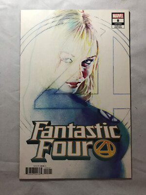FANTASTIC FOUR #8 NM 1:25 Sienkiewicz INVISIBLE GIRL RETAILER INCENTIVE VARIANT