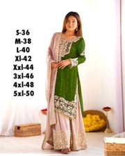 Pakistani Salwar Kameez Ready To Wear Dress 3 Piece Suit Wedding Party Bollywood