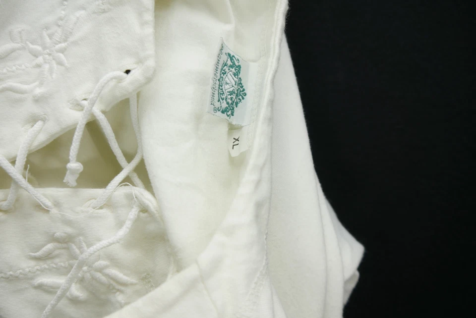 Gr.46 Trachtenbody weiß Body für Dirndl Hammerschmid Spitze Stickerei TB10224 - Bild 4 von 4
