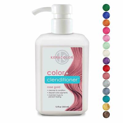 Keracolor Color + Clenditioner Conditioning Cleanser, 12 oz (Choose Your Color)
