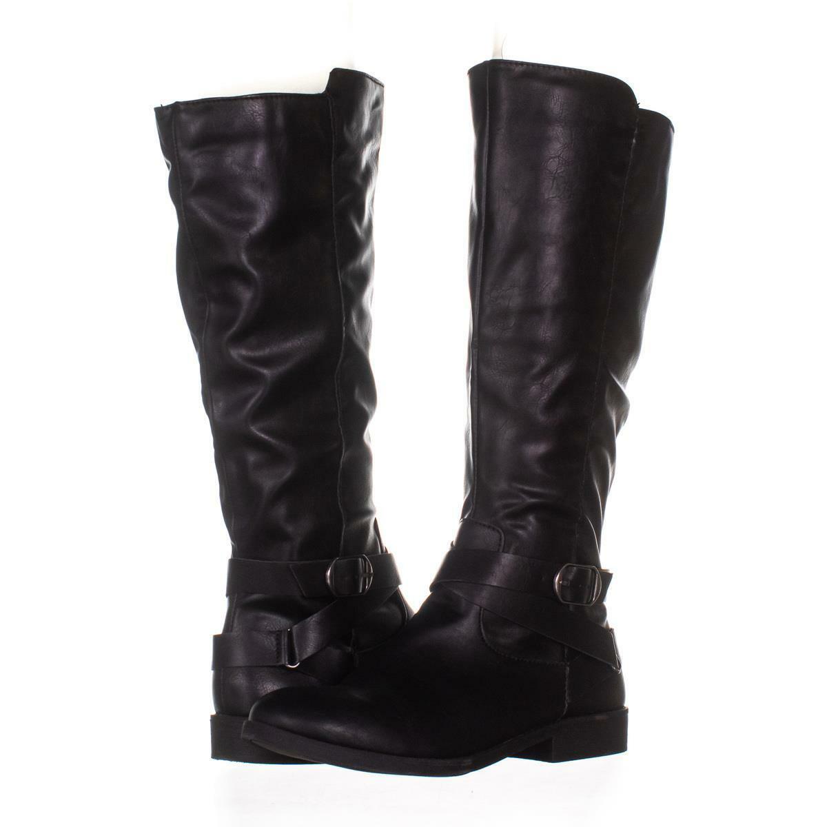 Sc35 Madixe hasta Rodilla botas de Montar 784 ,Negro, 8 Sc35 Madixe hasta Rodilla botas de Montar 784 ,Negro, 8