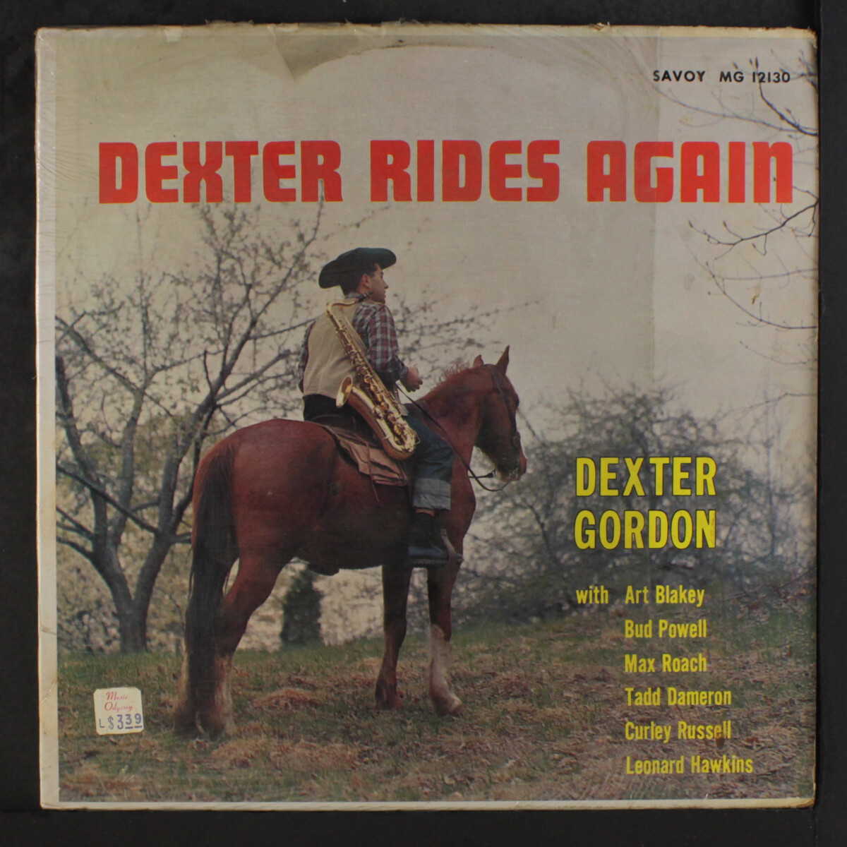 Dexter Gordon「Dexter Rides Again」LP（12インチ）/Savoy