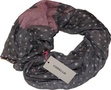 CODELLO Schal Halstuch NEU! Stars Grau mit Sternchen