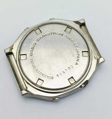 Casio 46CS-27 Casiotron Vintage Watch Case Only for Parts | eBay Casio 46CS-27 Casiotron Vintage Watch Case Only for Parts | eBay