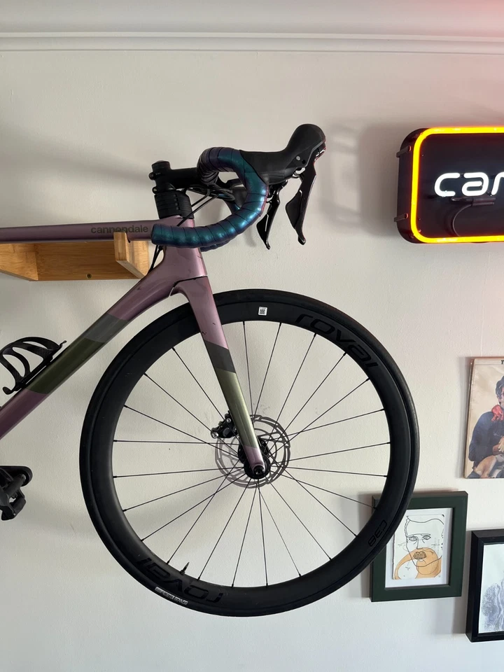 2021 Cannondale SuperSix Evo Lavender 48 Road Bike - Image 4 of 4