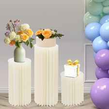 Cylinder Pedestal Flowers Display Stand Wedding Cake Dessert Table Decoration