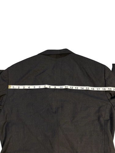 J Crew Two Button Blazer Black Size 40L Office Career Preppy - Picture 15 of 15