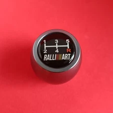 GUNMETAL WEIGHTED 5 JDM SHIFT GEAR KNOB for LANCER EVO MIRAGE TRITON RALLIART VR