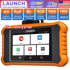 Launch Elite 2.0 For Chrysler Diagnostic Tool Scanner Ecu Coding Key Programming