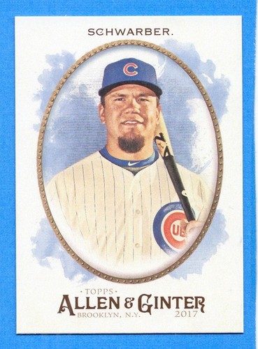 2017 Topps Allen & Ginter #124 Kyle Schwarber Cubs