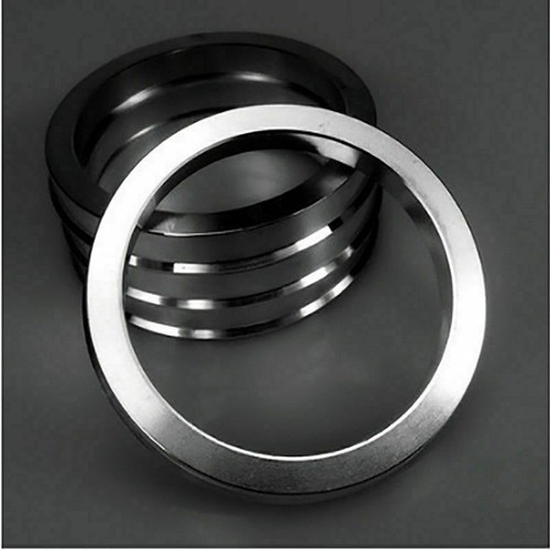 4pcs Alloy Customize Wheel Spacer Spigot Hub Centric Rings 66.45mm to 57.1mm - Foto 3 di 9