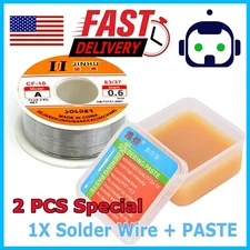 Combo Solder Iron and Paste Flux For PCB LED BGA SMD SMT  50Gram
