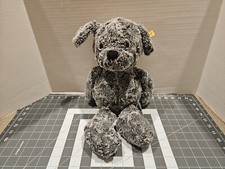 Steiff Taffy The Dog Branded Soft Plush Toy Handmade Collectible 083655 Vintage
