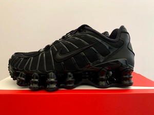 nike shox tl women's black