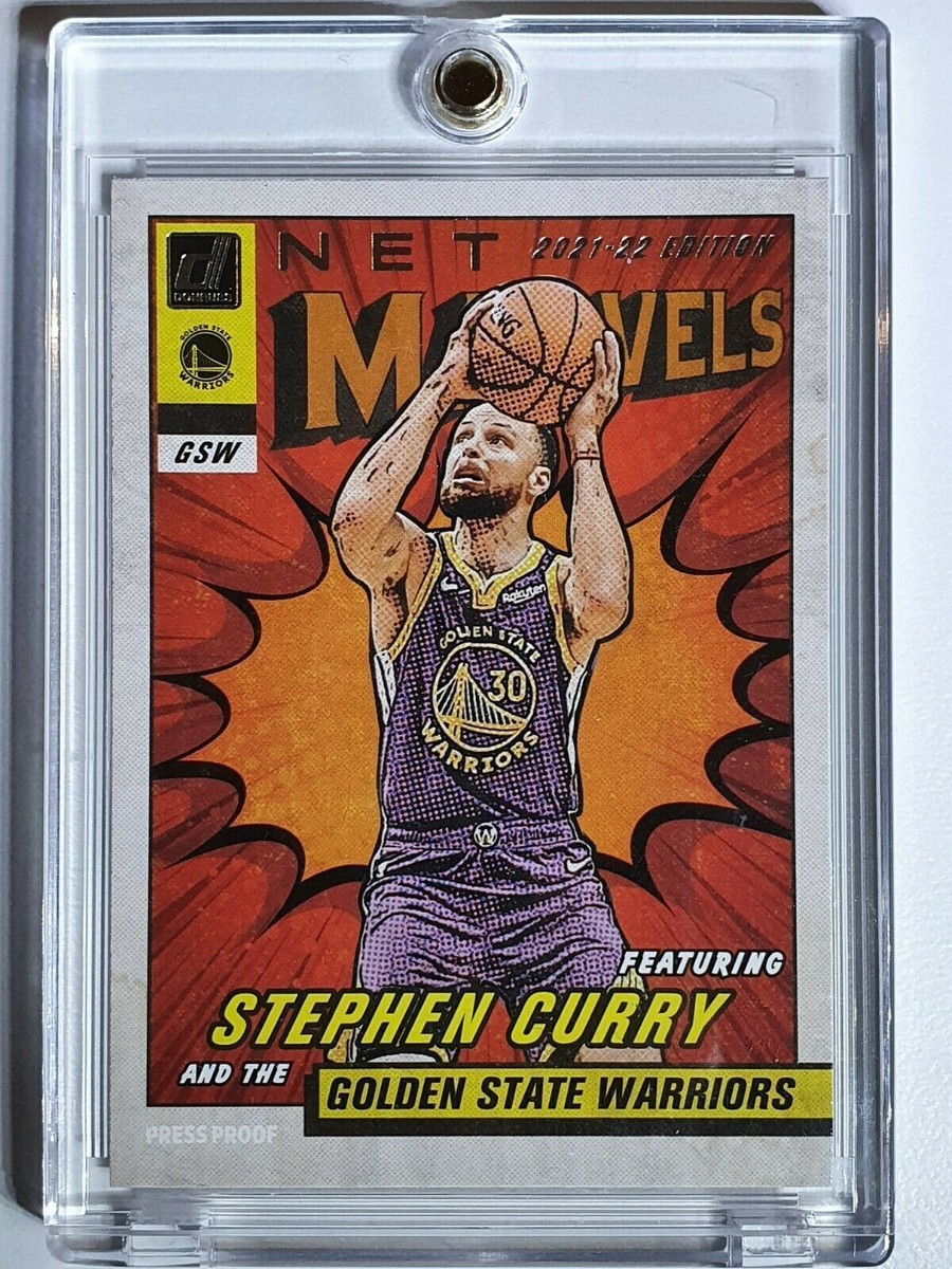 PSA9 2021 ドンラス NET MARVELS セット カリー ザイオン 2021 Panini Donruss Stephen Curry #7 NET MARVELS - Ready to Grade
