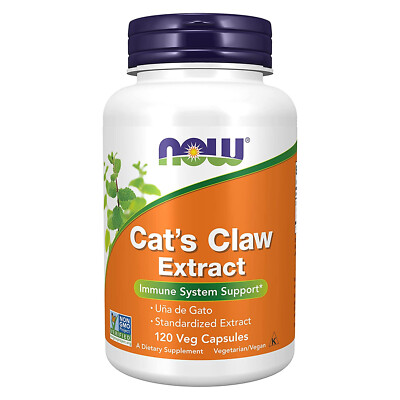 NOW FOODS Cat's Claw Extract 120 Veg Capsules