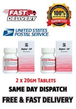 2 x Willmar Schwabe India Homeopathic Alpha-CF 20gm Tablets 