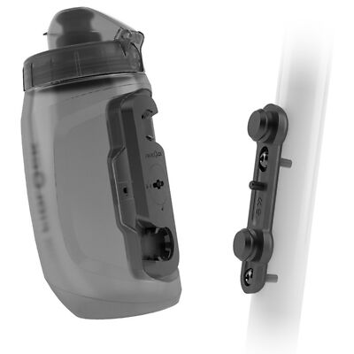 Fidlock Drehflasche 450 + Fahrradfuß - Magnethalter / 450 ml / Smoke