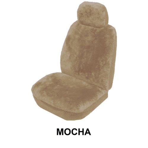 SINGLE 20mm SHEEPSKIN WOOL CAR SEAT COVER FOR CHEVROLET ASTRO S PASS - Picture 6 of 8