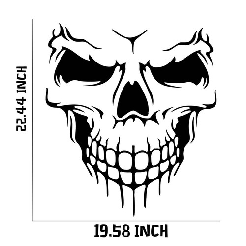 Military Army Star/Skull Graphic Hood Side Fender Door Body Vinyl Decal Sticker - Picture 3 of 49