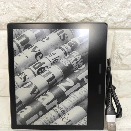 Used Amazon Kindle Oasis 10th Gen 32GB eBook Reader 7 inch Silver No Ads