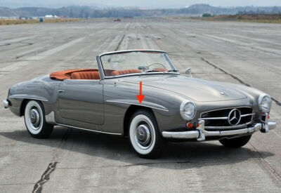 Rear Right Fender Molding 190SL, 124,95