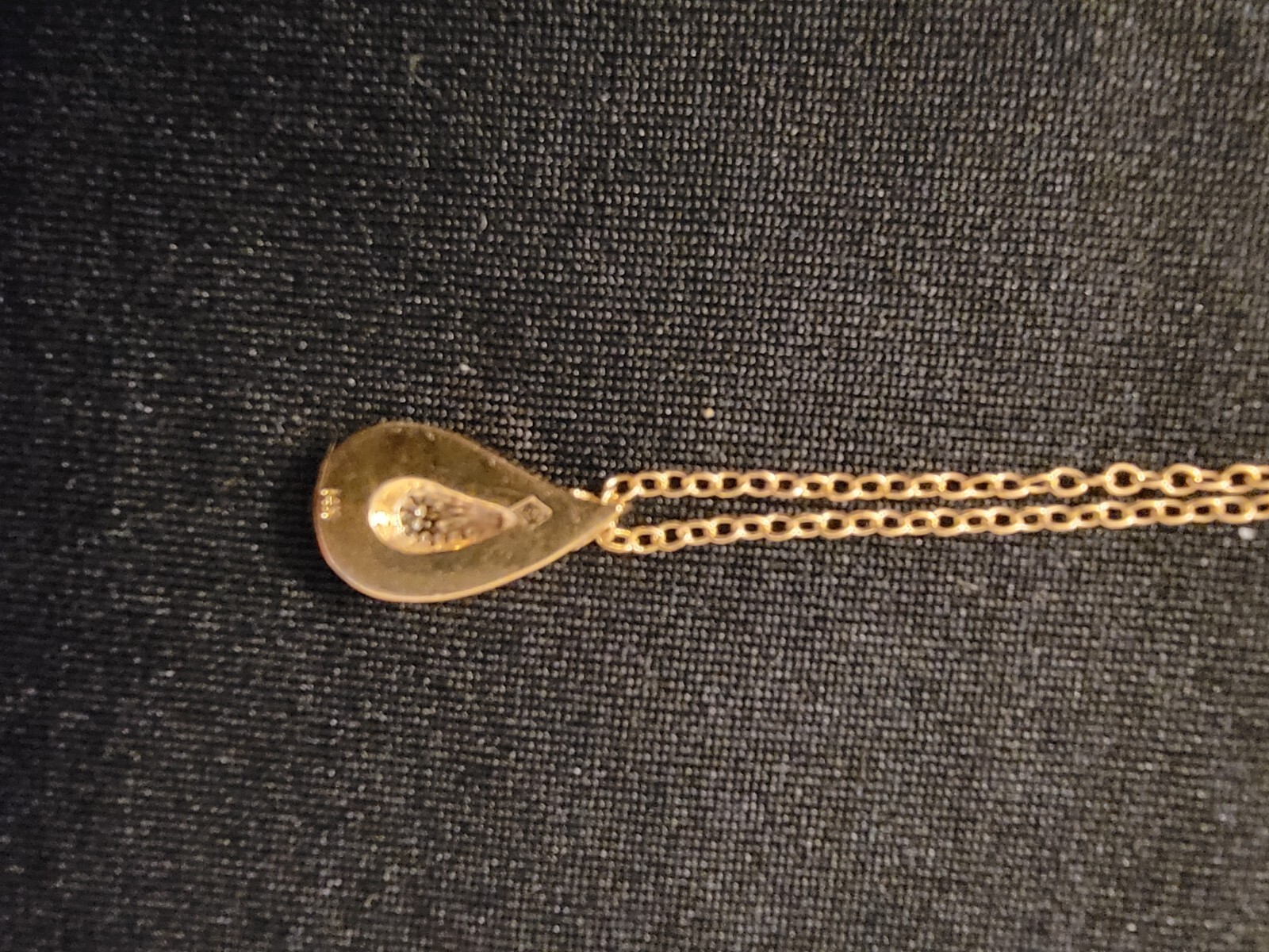 14k Yellow Gold Single Strand Diamond Necklace Fine… Gem