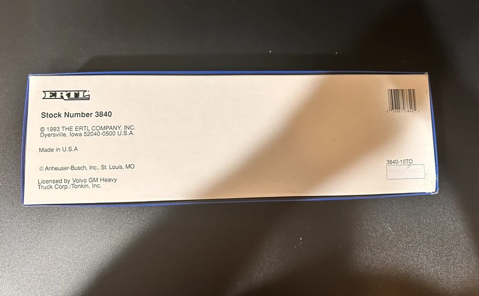 Transportador vintage Ertl 1993 1/64 #29 PHIL PARSONS MATCHBOX nuevo Foto 2 de 3