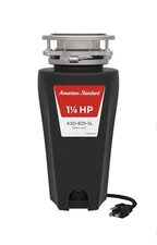 American Standard Slim Line 1.25HP Food Waste Disposer Black – Complete Set NEW