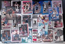 (69) CARD LOT James Harden Los Angeles Clippers Philadelphia 76ers Brooklyn Nets