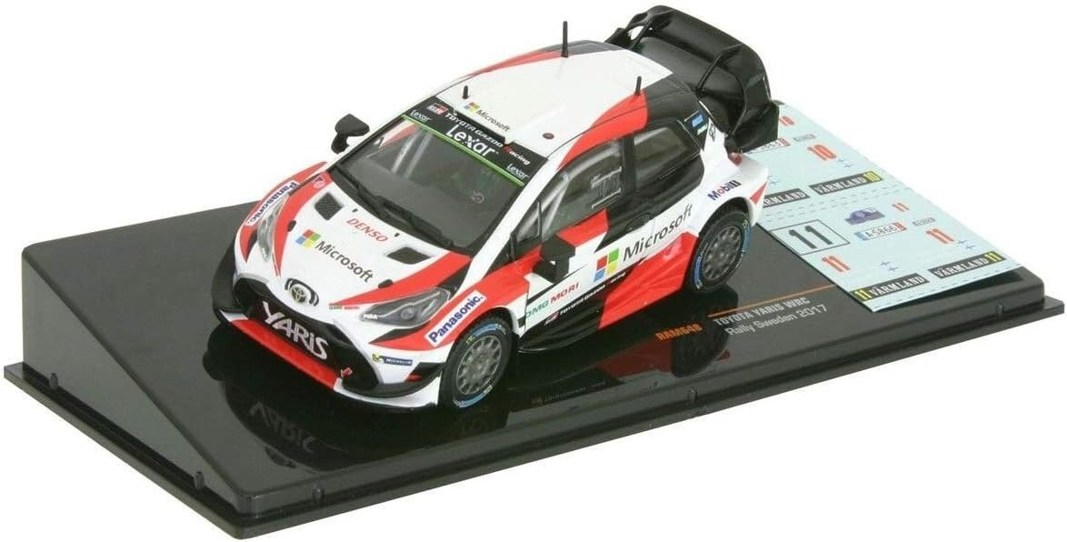 2024年ファッション福袋 Sweden Rally 2017 Wrc Yaris 1/43 Ixo Winner Latbara J-M. 10 レーシングカー