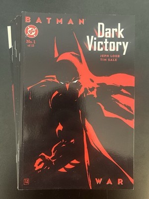 Batman: Dark Victory #1-13 Complete Series DC Comics 1999 Jeff Loeb Tim Sale VF