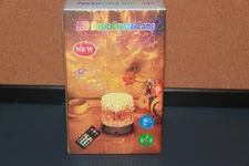 LED Music Crystal Lamp With Remote  and USB Charger ~ New In Box