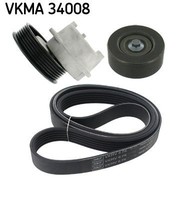 Skf Keilrippenriemensatz Vkma 34008 FüR Ford Mazda