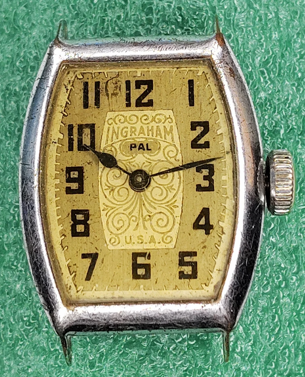 ヴィンテージ時計 Ingraham イングラムUSA トラベル CHUM ヴィンテージ