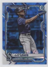 2021 Bowman Chrome Sapphire Edition Kyle Lewis #71 6tw