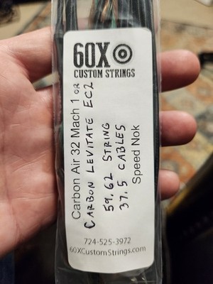 PSE Carbon Levitate EC2 cams or Mach 1 EC cams NEW 60X Custom  Bowstrings