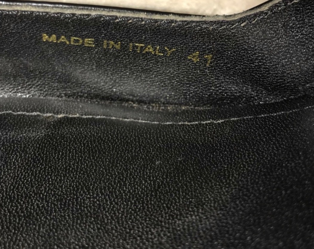 Prada Back Leather Pointed Toe Slingback Sneaker Pumps Size 41 thumbnail 9