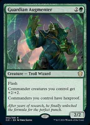 MTG English Guardian Augmenter NM Normal Commander 2021 Strixhaven