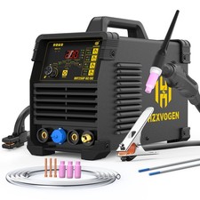 5in1 AC/DC TIG Welder 200Amp 240V Aluminium Pulse TIG MMA Welding Machine Square