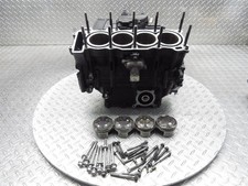 2006 06-07 Yamaha YZFR6R YZFR6 R6R Crankcase Engine Motor Block Piston Lot *READ