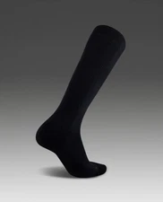 2XU Flight Compression Socks – Black/Black