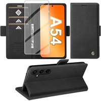 HandyhüLle FüR Samsung Galaxy A54 5G Flip Cover Mit Standfunktion Kartenfach...
