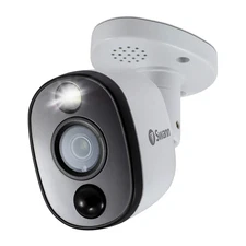 Swann Add-On 4k UHD Bullet Security Camera w Spotlight - White SWPRO-4KWLB-US