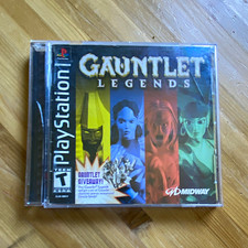 Midway Gauntlet Legends (Sony PlayStation 1 PS1) Complete w/Reg card 