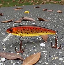 Dynamic Lures HD Trout (Halo Red) NEW Fishing Lure