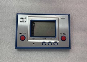 Nintendo Game & Watch Fire Handheld Game Bright LCD Screen