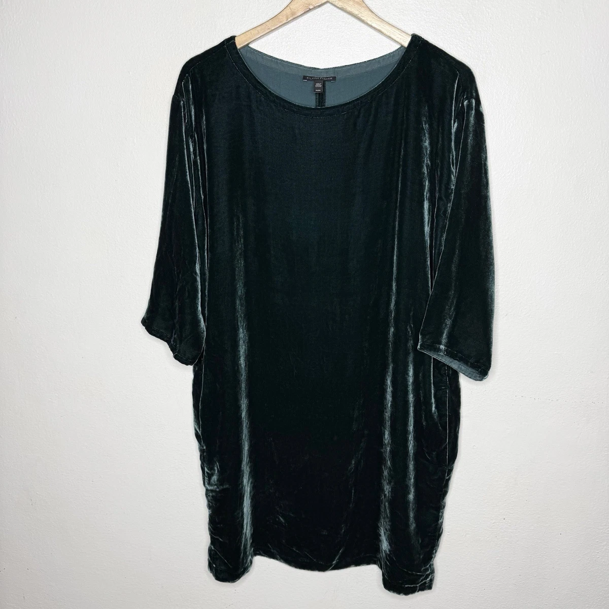 slim fit dress slacks Velvet Dress – Eileen Fisher Renew main image 1
