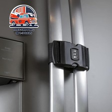 Paquete De 2 Cerraduras Para Refrigerador A Prueba De Ni os Con Combinaci n NEW