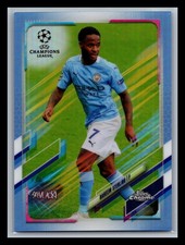 Raheem Sterling 2021 Topps Chrome UEFA x Steve Aoki 76 (23/75) NM